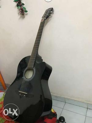 Black Acoustic Guitar