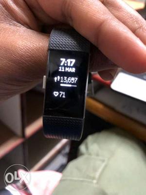 Black Fitness Tracker