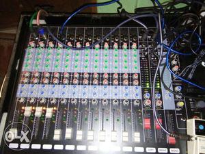 Black Mixing Console