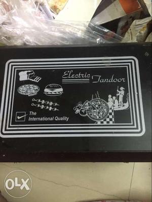 Black and White Electric Tandoor