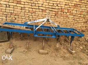 Blue And Brown Steel Cultivator Blades