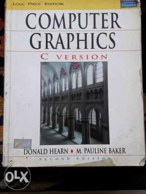 Book-COMPUTER GRAPHICS Author- Donald Hearn and