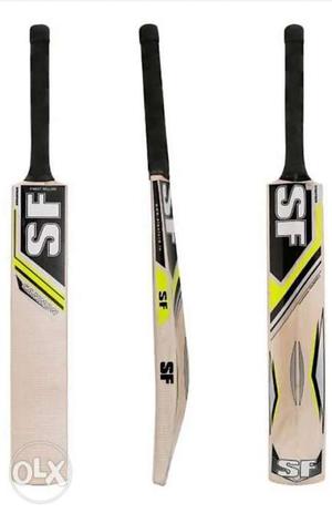 Brown-black-green SF Cricket Bats