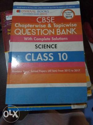 CBSE Chapterwise & Topicwise Question Bank Science Book