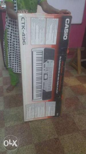 Casio CTK-496 Electronic Keyboard Box