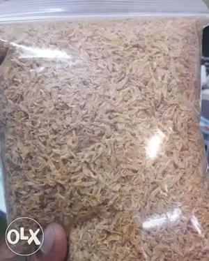 Dry shrimps for (fishes, birds) 20 grams Rs.160