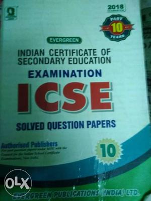 Examination ICSE Solved Question Papers Textbook
