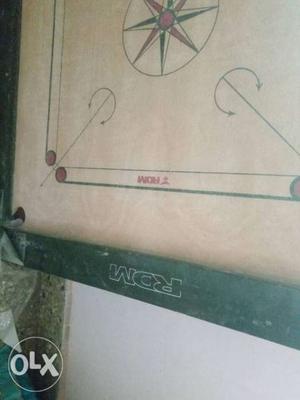 Gray And Black Carrom Board RDM BRAND FOR URGENT SALE