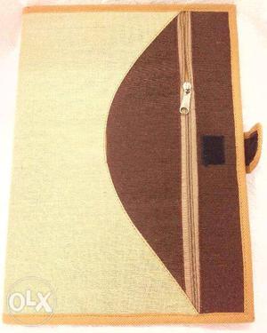 Handmade Jute Folder A very elegant and grand