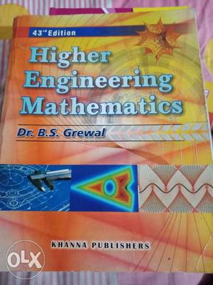 High Engineering Mathematics By Dr. B.S. Grewal Book