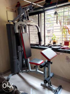Home gym multy gym in excellent working all types workouts