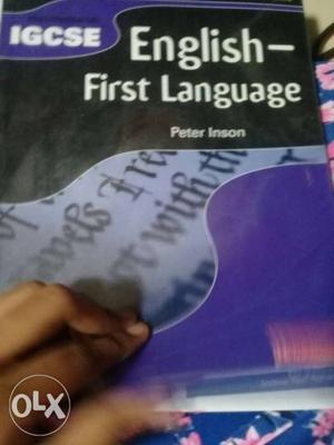 IGCSE English - First Language By Peter Inson Book
