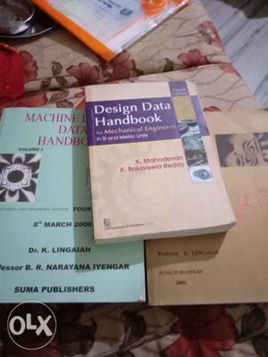 Lingaiah data hand book both volume 1&2. both in