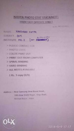 Made Easy Mechanical Engg. Original Notes