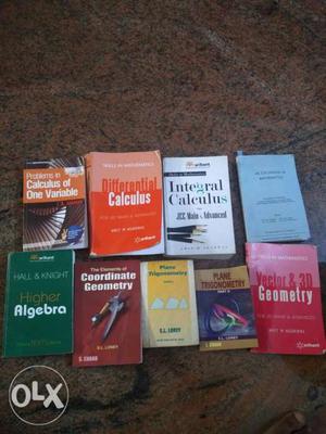 Math text books for JEE Mains and Advanced