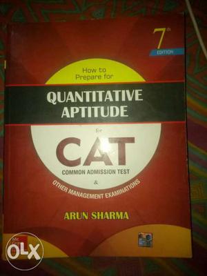 New Arun sharman quant CAT book