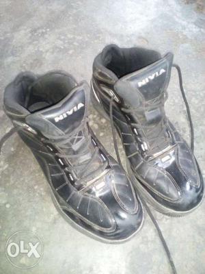 Nivia combat basketball shoes size 10
