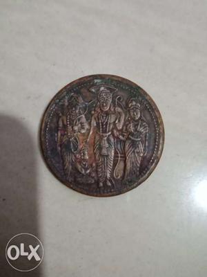 Real coin of Hanuman Ji