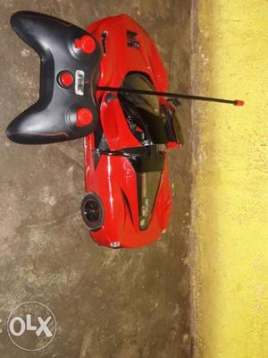 Red And Black RC Coupe