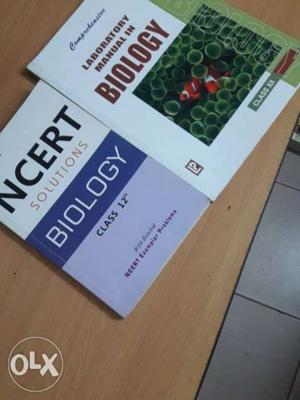 Two NCERT Solutions Biology And Laboratory Manual In Biology