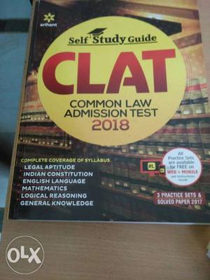 Unused CLAT preparation book by Arihant. Original