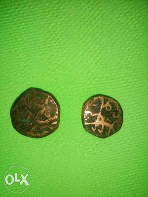 Vintage Two Round Coins