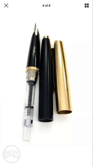 WHITE PEARL Fountain Pen, made in Japan