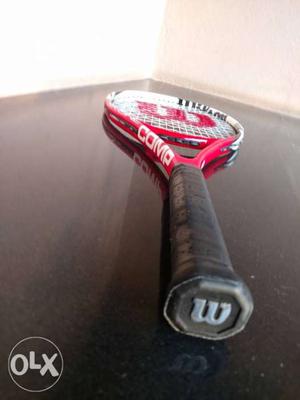 Wilson six.one comp pro level tennis racket grip size 2