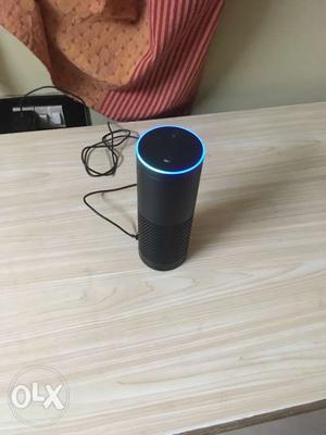 Black And Blue Bluetooth Speaker