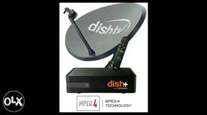Black DishTV Set Top Box