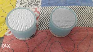 Mini Bluetooth Speakers set of 2 (Vizio S-10)
