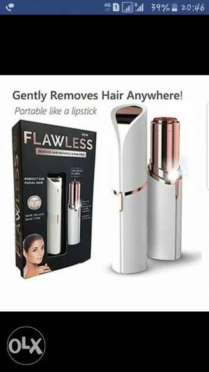 White Flawless Hair Remover With Box Screenshot