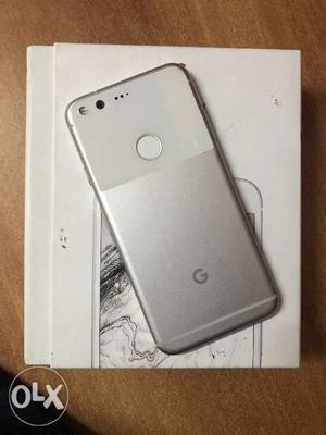 Google pixel 128gb white silver colour..4g volte