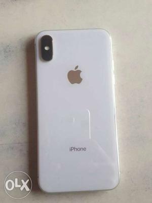 IPhone X 64GB 4 month use 8 month warranty