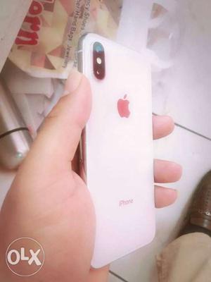 IPhone x 64GB 3 month use 9 month warranty full