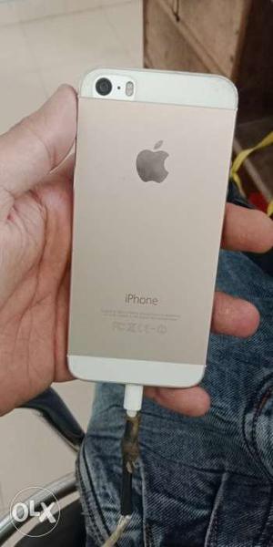 Iphone 5s gold 16gb phone ok a koi problm ni only