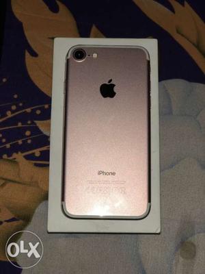 Iphone gb) Rose gold with box and