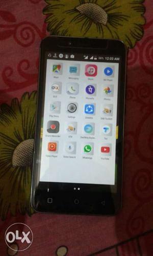 Micromax Q416 mobile. One year old. 4G mobile.