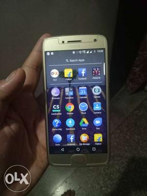 Moto G5+ GOLD. 4 months old. New condition. All