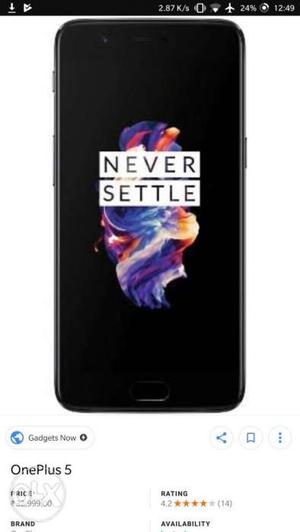 OnePlus 5 8gb/128gb mint condition not even a