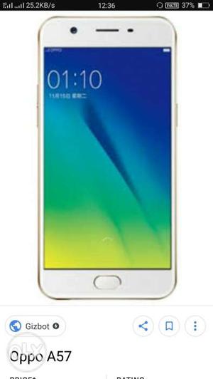 Oppo a57 fully conditions me h 5minths use only