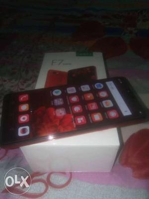 Oppo f7, 6gb 128gb variant 10 days old only Bill