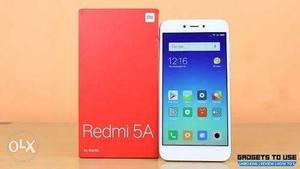 Redmi 5a 3gb 32gb with bill and seal pack