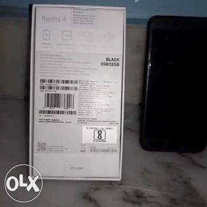 Redmi  bill date black colour h 32gb