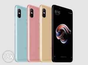Redmi note 5 pro all colors available seal pack