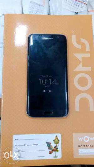S7 edge good condition with bill box and charger