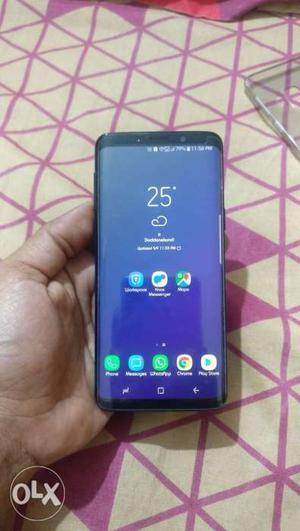 Samsung Galaxy S9 for sale. One month old mobile.
