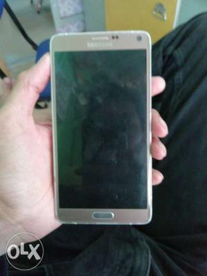 Samsung note 4 good condition urgent sale.