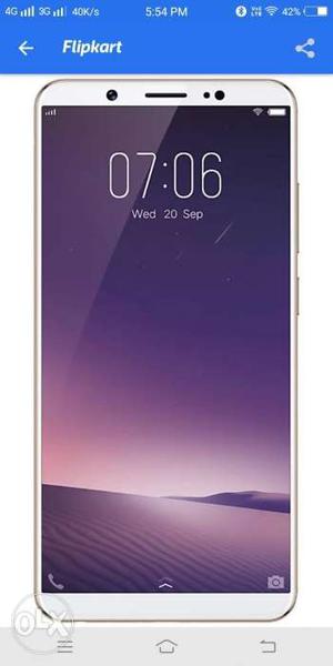 Vivo v7 plus 24p 16mp 4gb ram 64gb rom new 3 mahina old