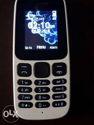 Fix price Nokia 105 dual SIM, 2 months old with